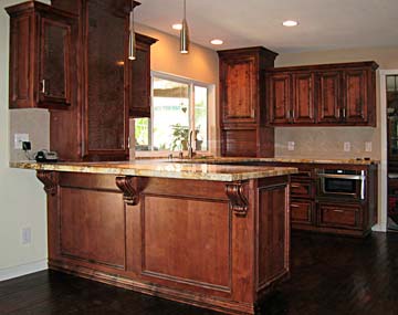 Kitchen Island Cabinets on Carved Kitchen Island Cabinetry