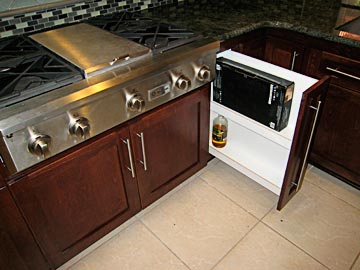 stove cabinet