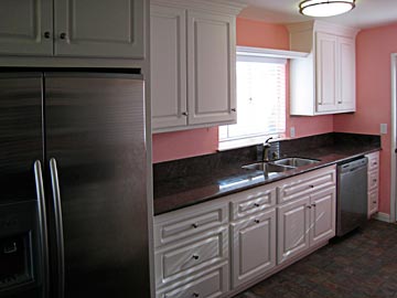 wood cabinetry, kitchen