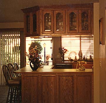 kitchen custom cabinets, wood