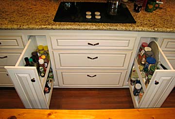 pull out side drawers